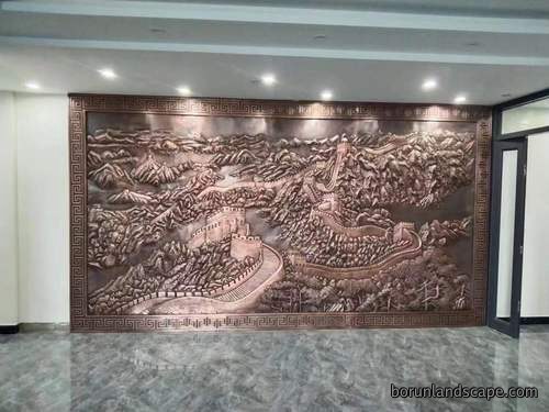 不锈钢锻造浮雕壁画
