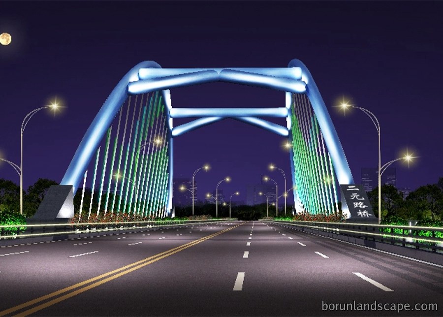 道路桥梁夜景照明