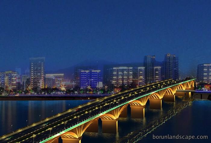 道路桥梁夜景照明